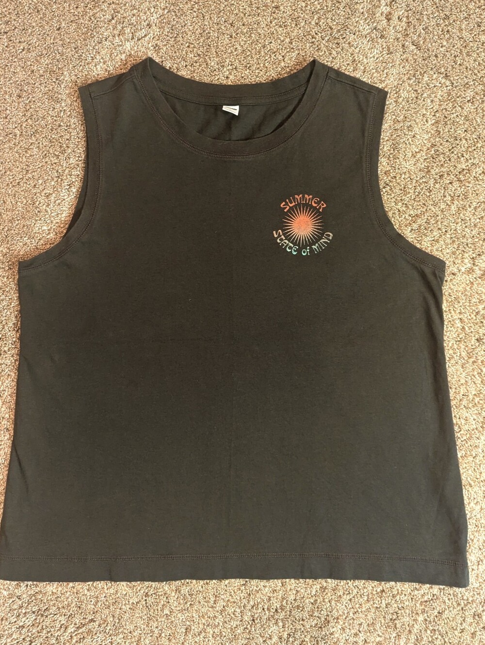 Old Navy Black Crewneck Tee